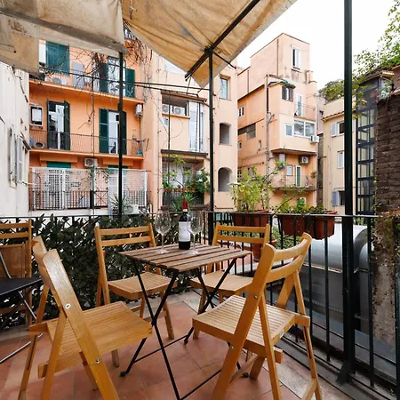 Gesu E Maria Balcony At Spanish Steps Apartmán Řím