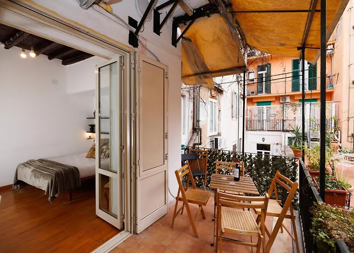 Gesu E Maria Balcony At Spanish Steps Апартаменты Рим