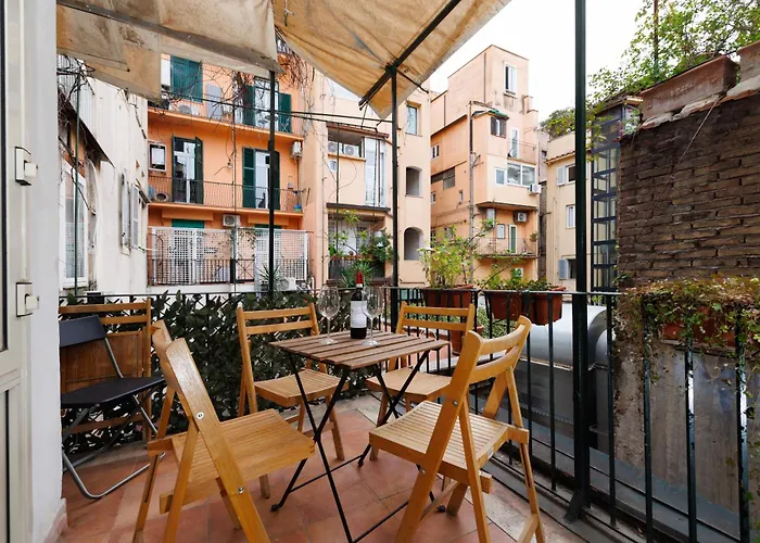 Gesu E Maria Balcony At Spanish Steps Апартаменты Рим